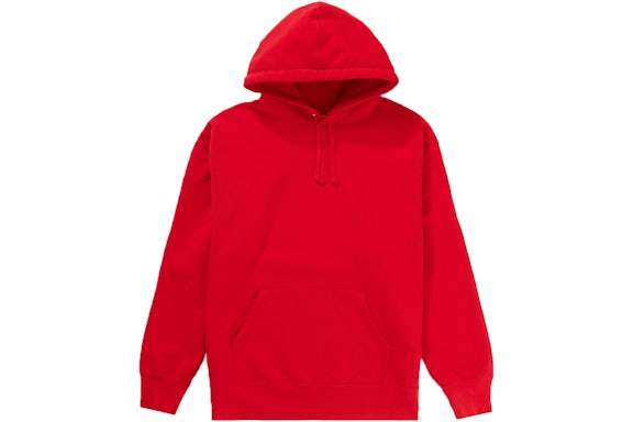 Satin Appliqué Hooded Sweatshirt