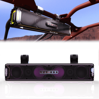KSPEAKER K66 UTV Sound Bar - 1600W Peak Power, IP67 Waterproof