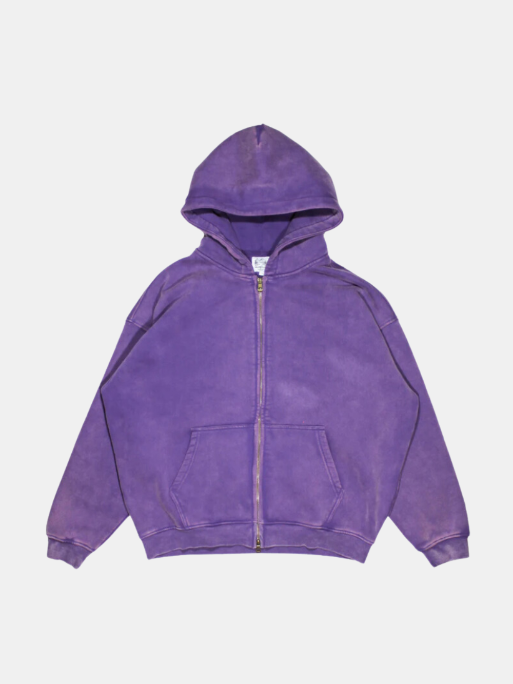 Heavyweight Washed Zip-up