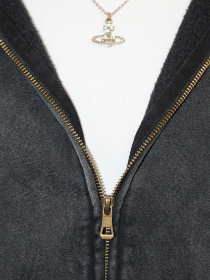 Heavyweight Washed Zip-up