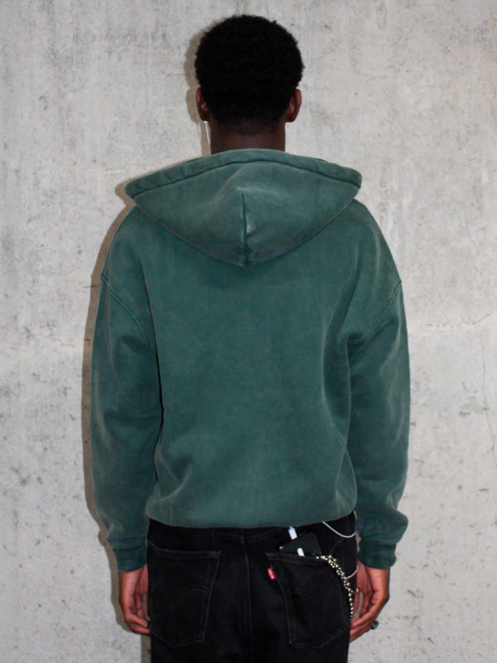 Heavyweight Washed Zip-up