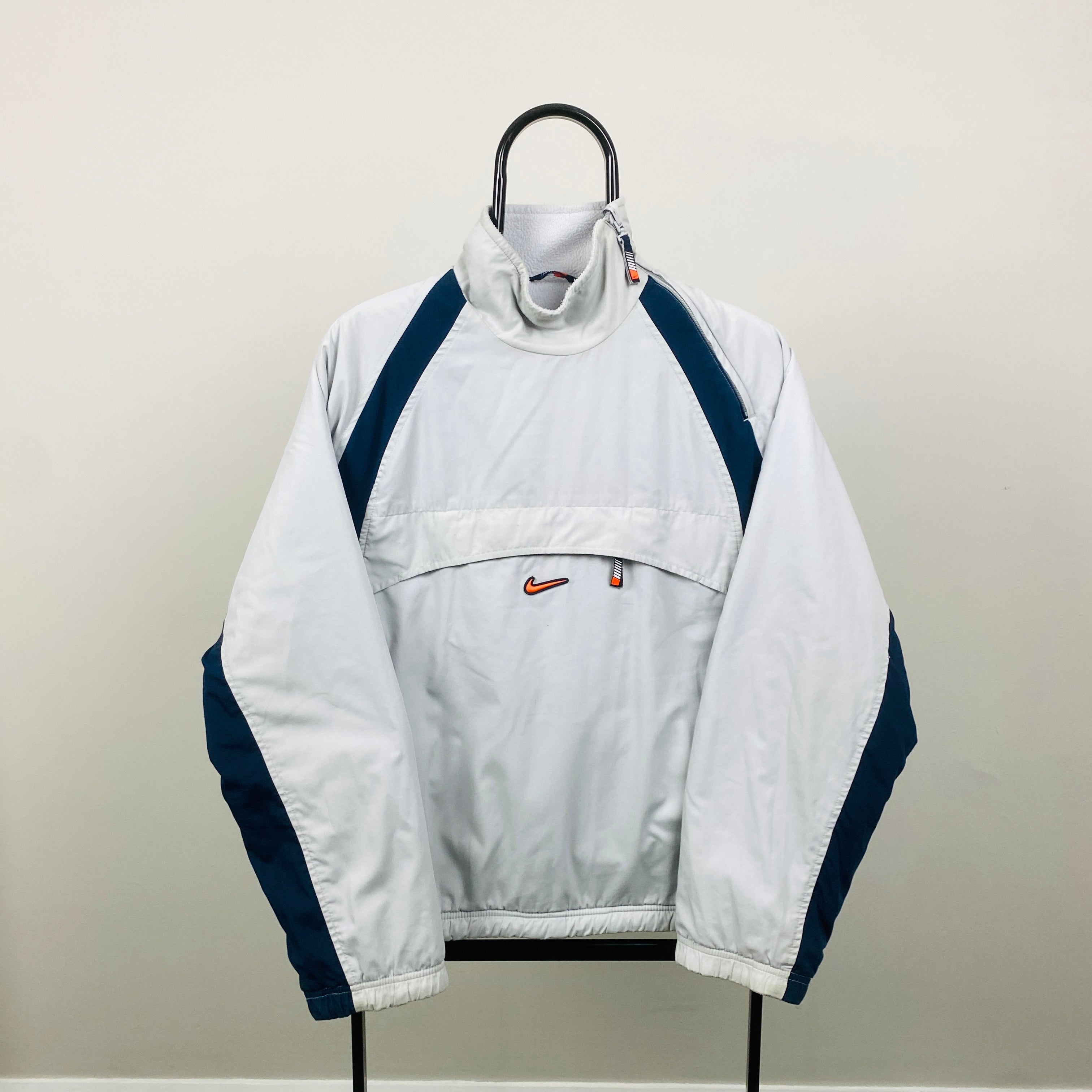 2000'sReversible Sidewinder Fleece Coat Jacket Grey