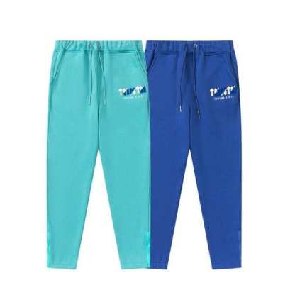 TRAPSTAR CHENILLE DECODED HOODED TRACKSUIT BLUE GREEN