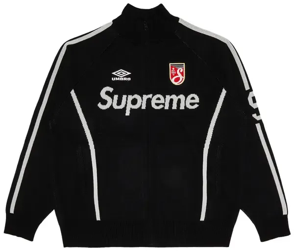 Sup x Um Zip Up Sweater 'Black'0