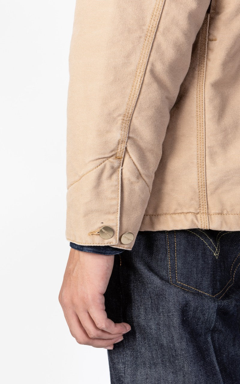  WIP OG Chore Coat Aged Canvas Dusty H Brown