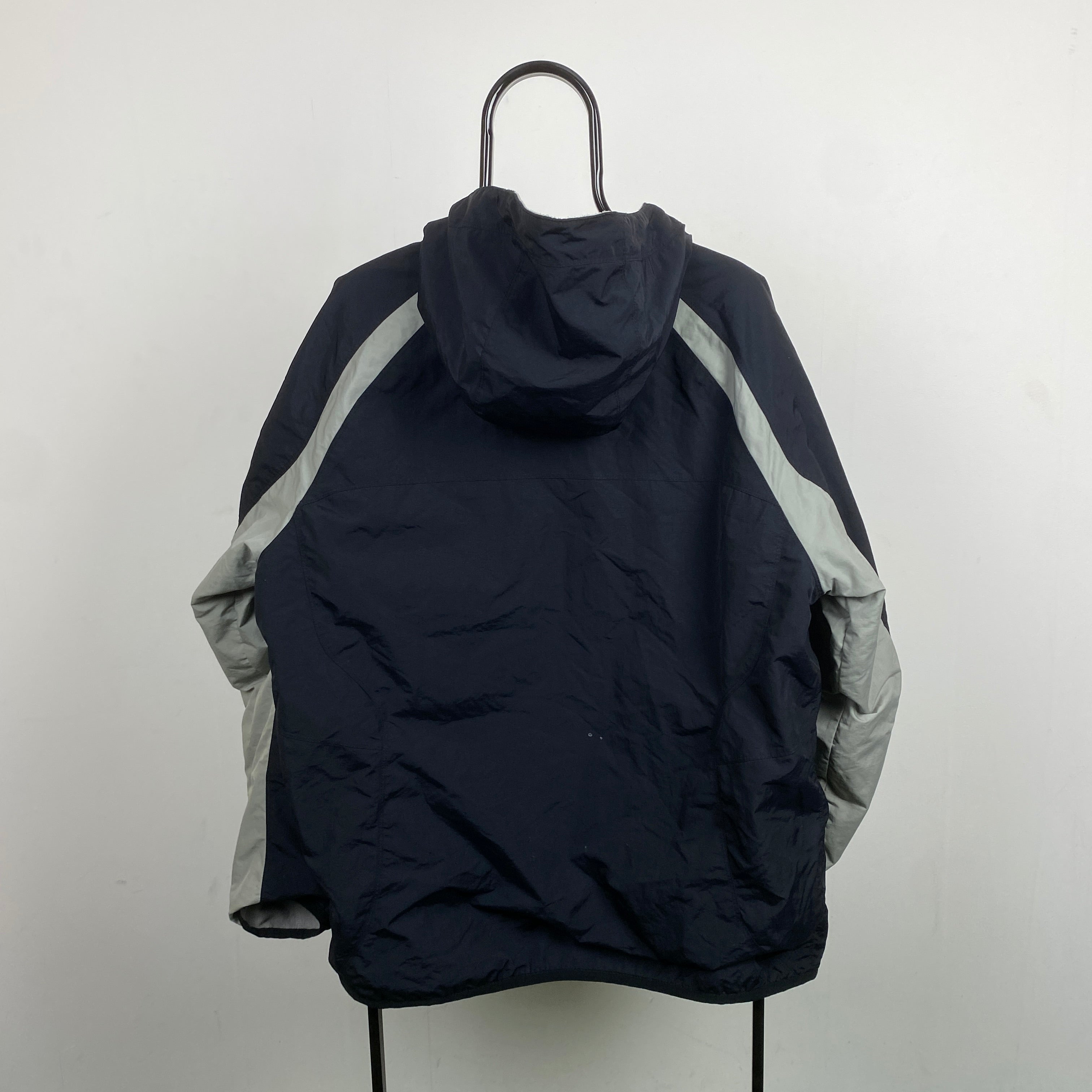 2000'sReversible Fleece Coat Jacket Black