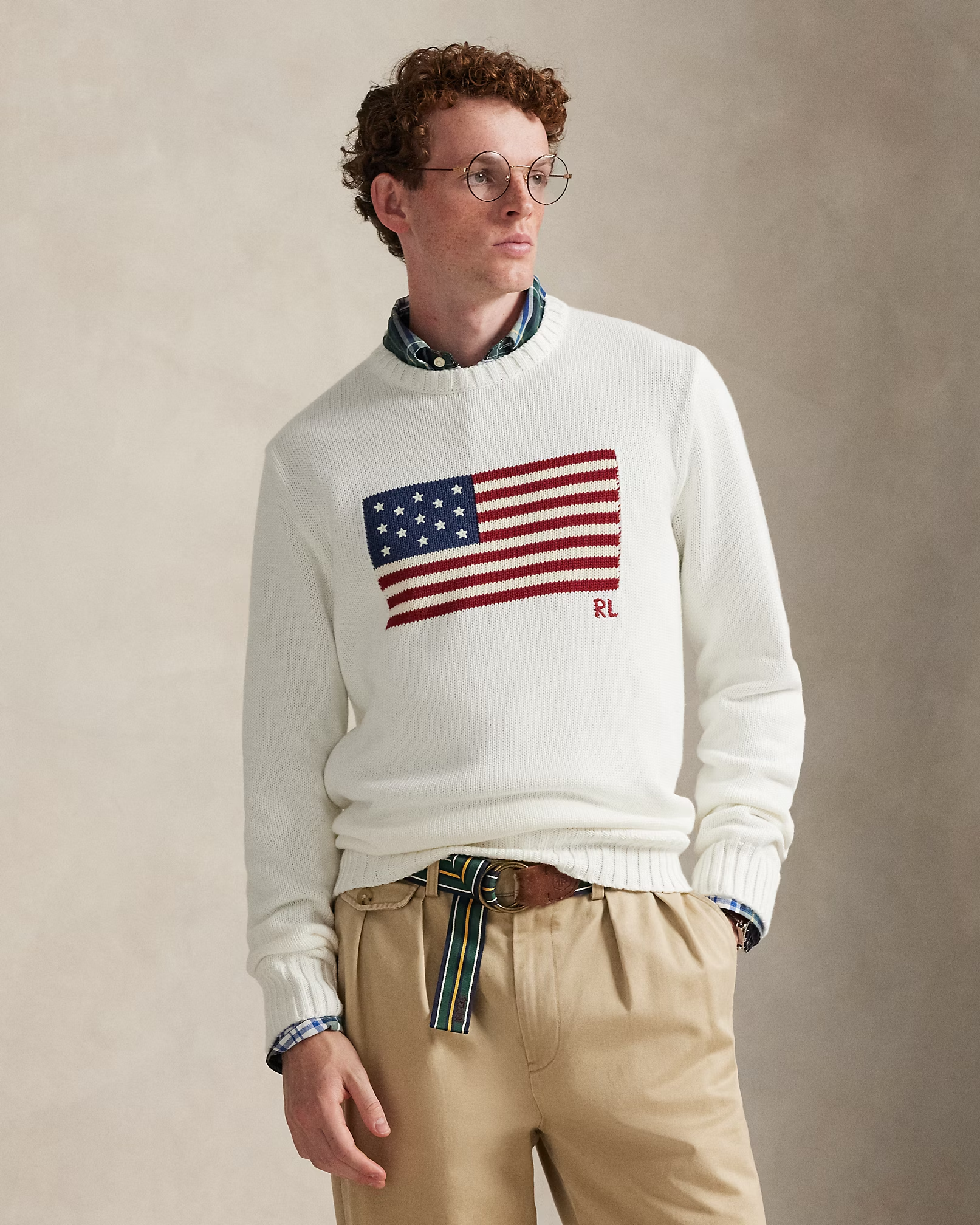 【Up to 59% off！】The Iconic Flag Sweater