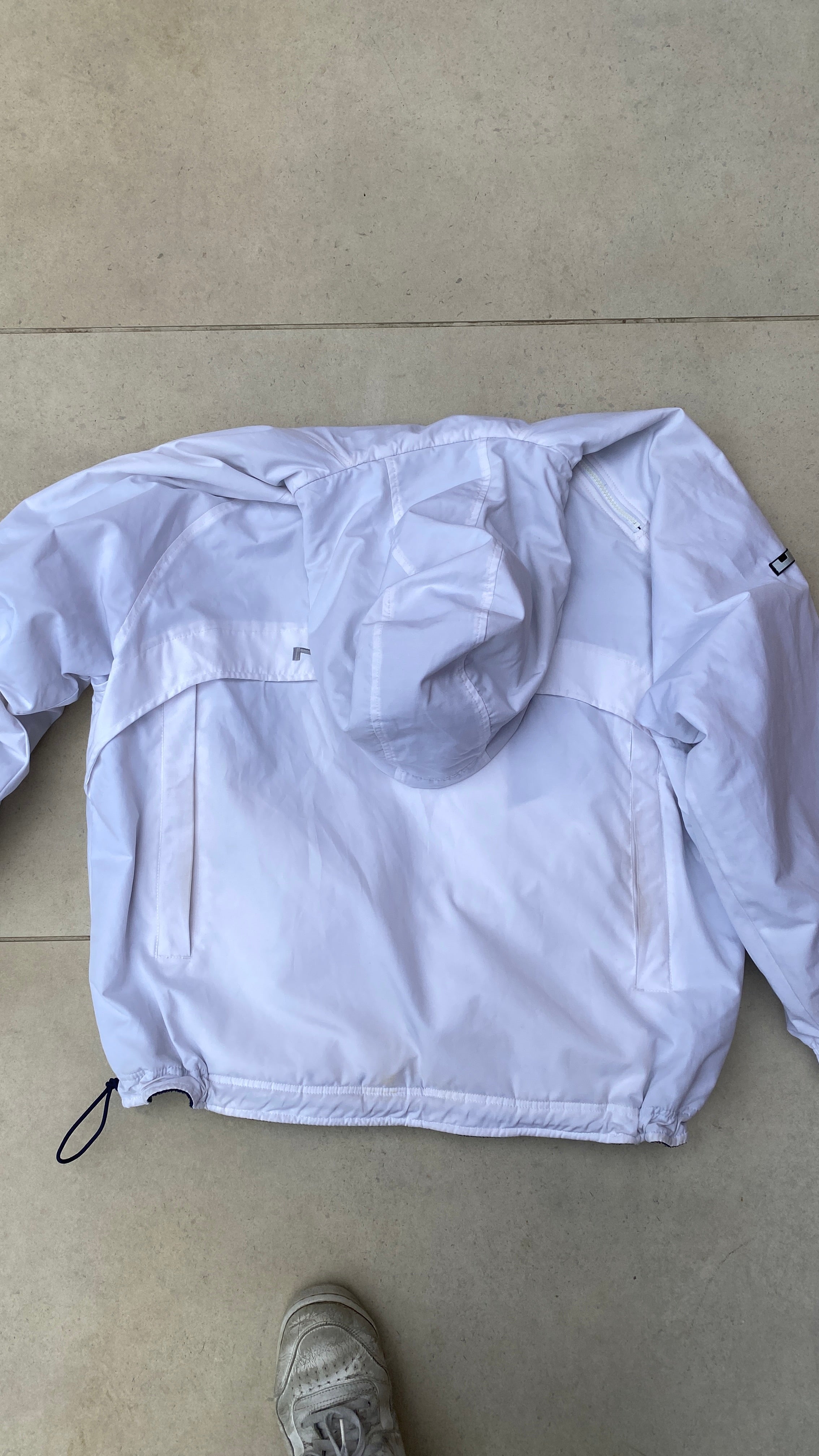 2000'sReversible Sidewinder Fleece Jacket Blue White