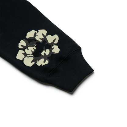 【Up to 59% off！】  Cactus Tears Wreath Black Hoodie