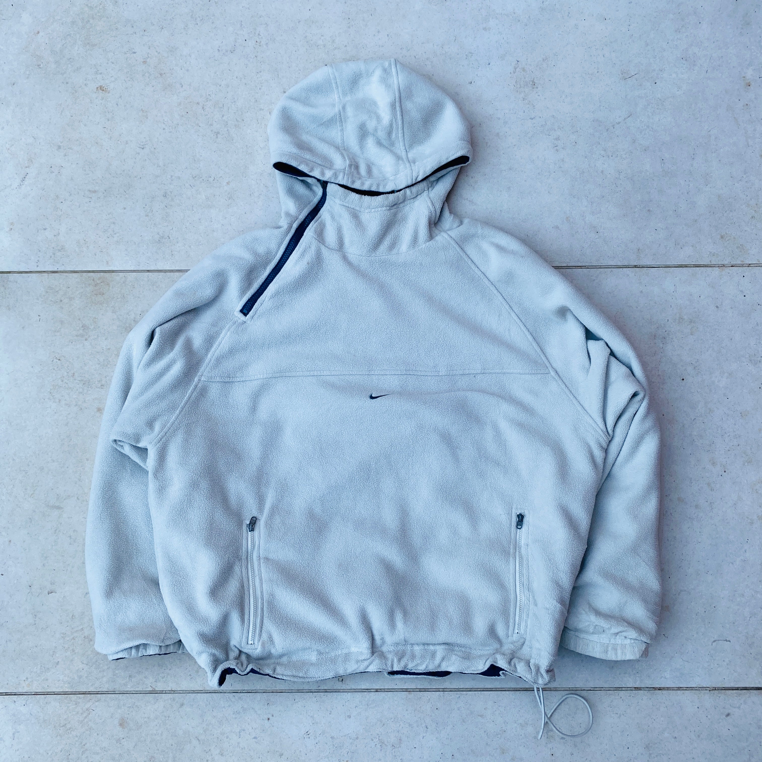 2000'sReversible Sidewinder Fleece Coat Jacket Blue