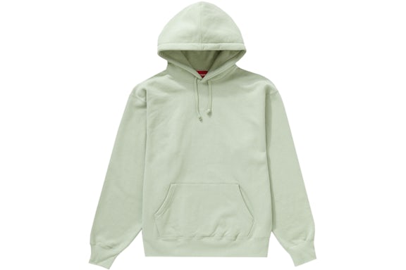 Satin Appliqué Hooded Sweatshirt