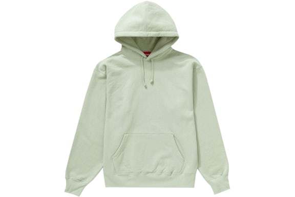Satin Appliqué Hooded Sweatshirt