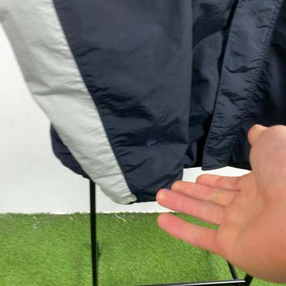 2000'sReversible Fleece Coat Jacket Black Grey