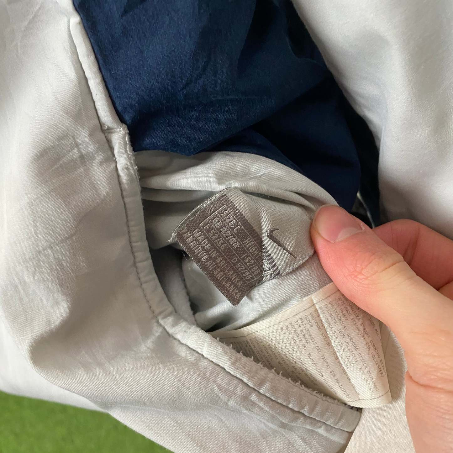 2000'sReversible Side Winder Fleece Jacket Grey