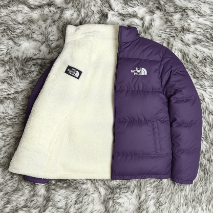 Reversible Puffer Jacket - Two Face.