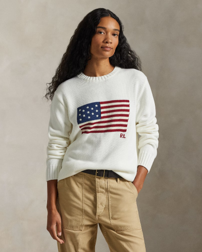 【Up to 59% off！】The Iconic Flag Sweater