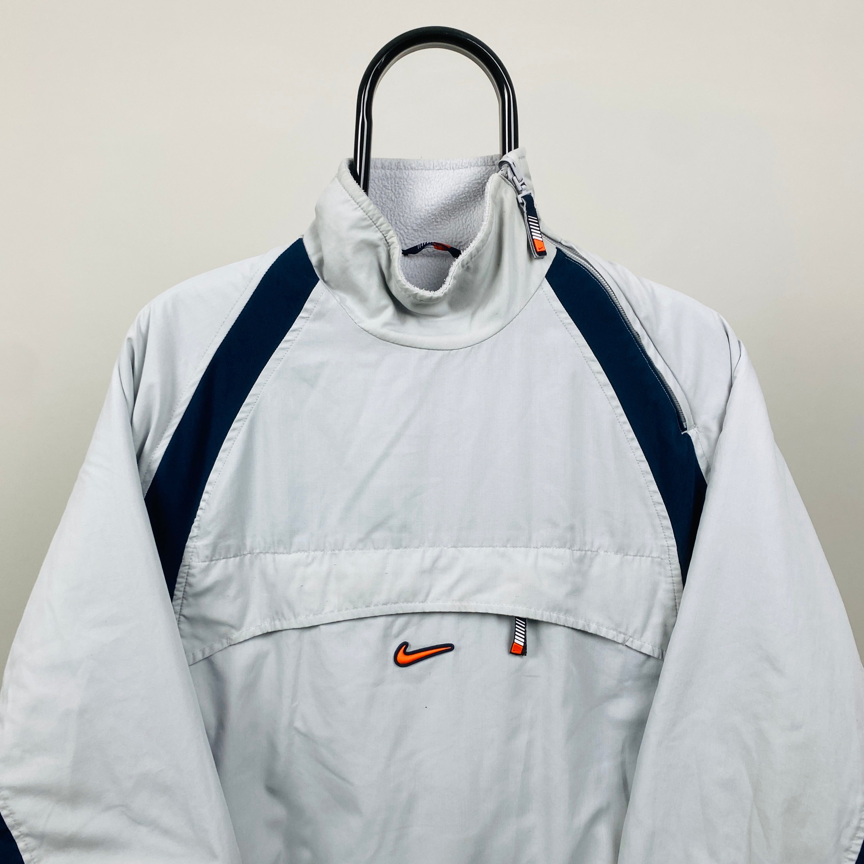 2000'sReversible Sidewinder Fleece Coat Jacket Grey