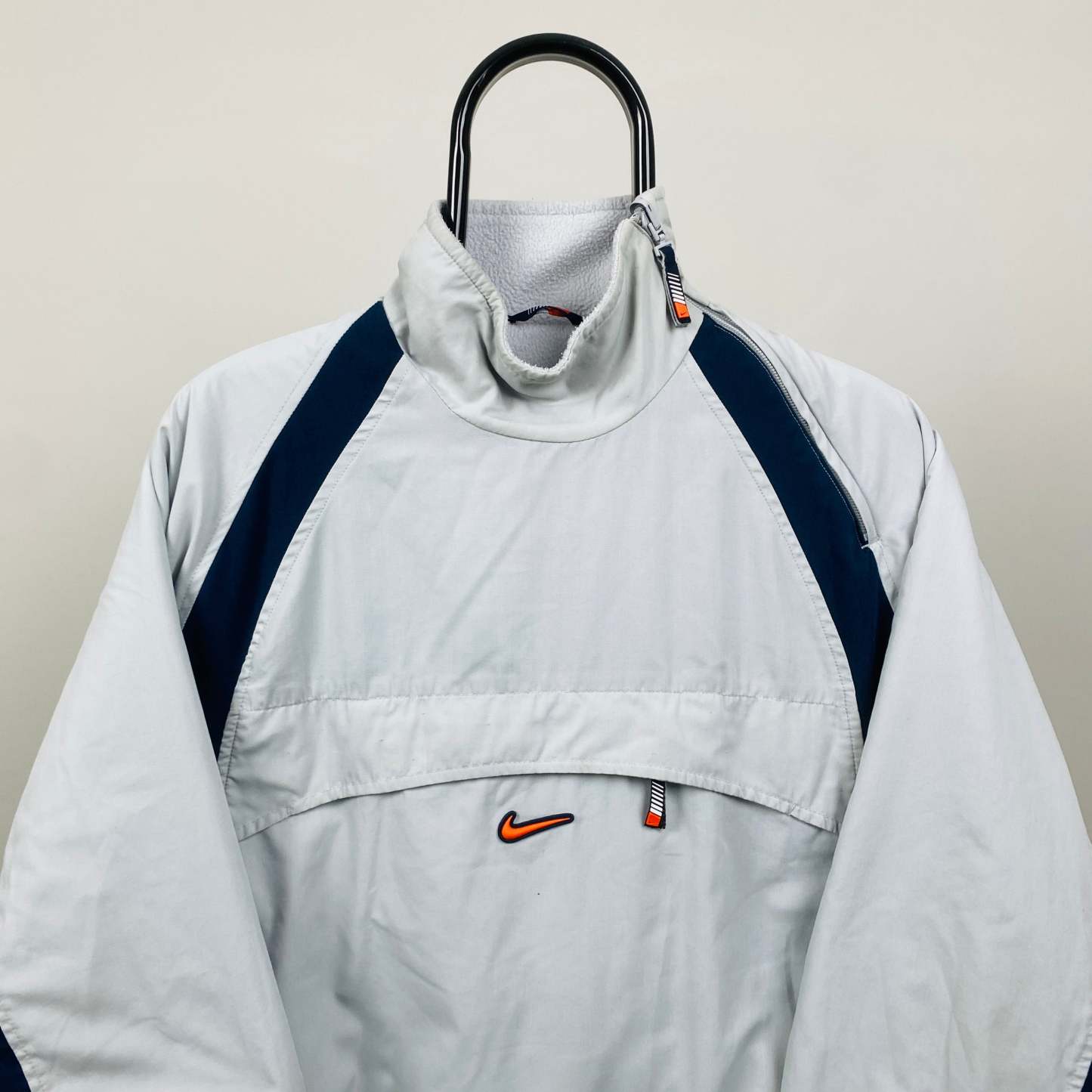 2000'sReversible Sidewinder Fleece Coat Jacket Grey