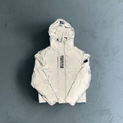 Trapstar Shooters Puffer Jacket Grey