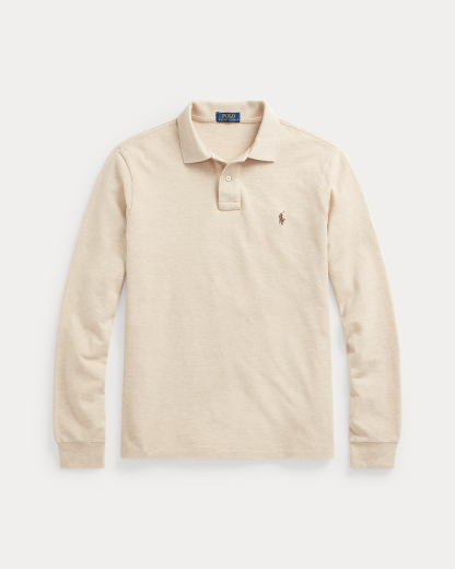 【Up to 59% off！】Mesh Long-Sleeve Polo Shirt – All Fits