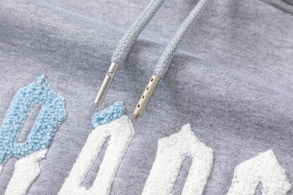 TRAPSTAR CHENILLE DECODED HOODED TRACKSUIT BLACK GREY