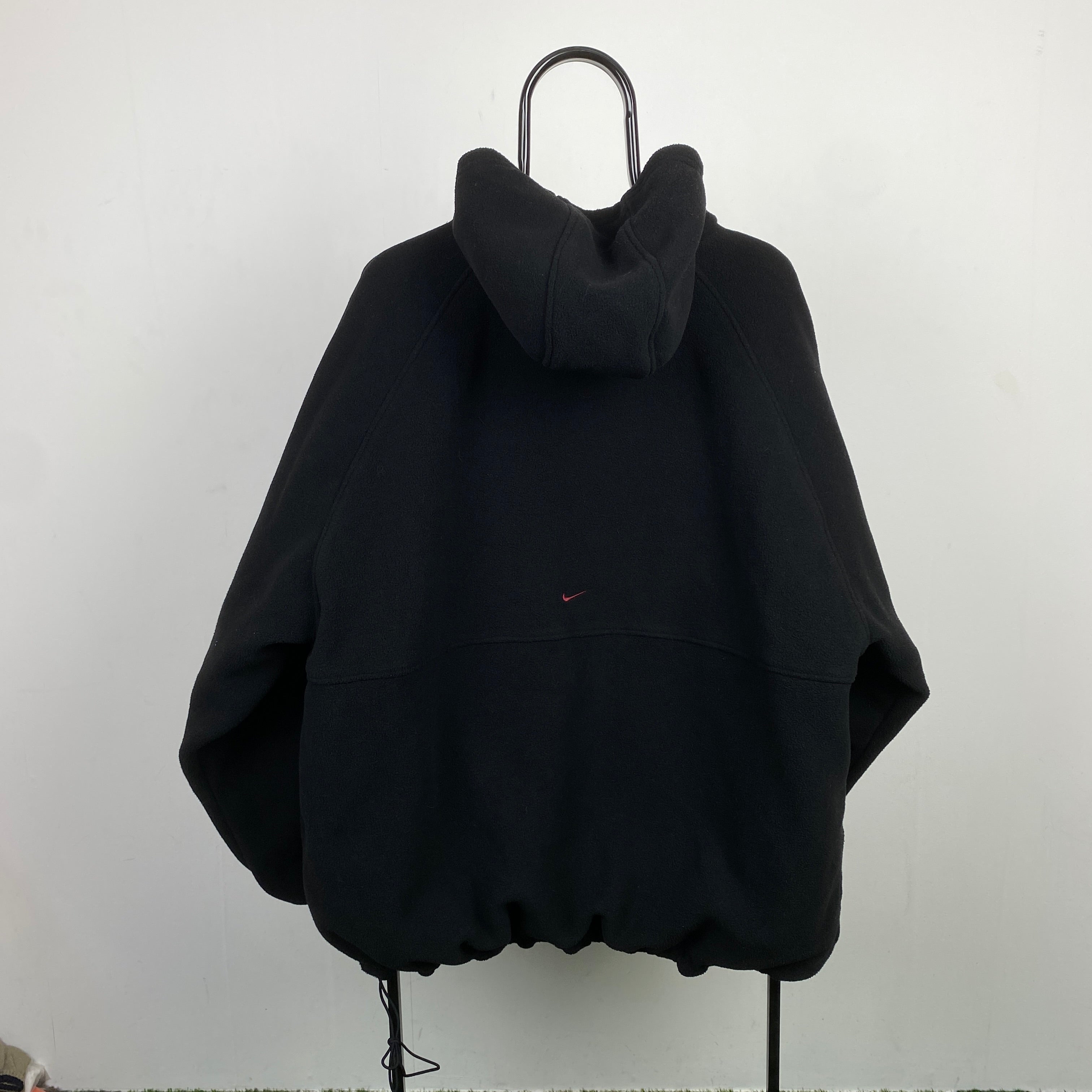 2000'sReversible Sidewinder Fleece Coat Jacket Black
