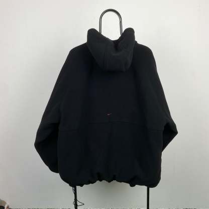 2000'sReversible Sidewinder Fleece Coat Jacket Black