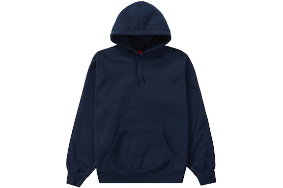 Satin Appliqué Hooded Sweatshirt