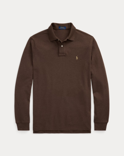 【Up to 59% off！】Mesh Long-Sleeve Polo Shirt – All Fits