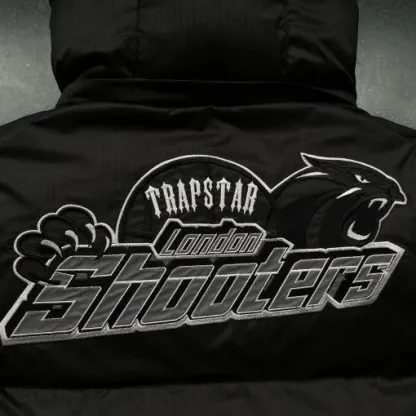 Trapstar Decoded Puffer Jacket Black