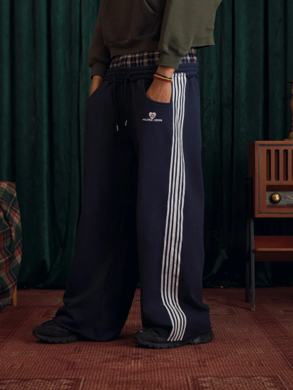 【59% off ！】Double Waist Baggy Sweatpants