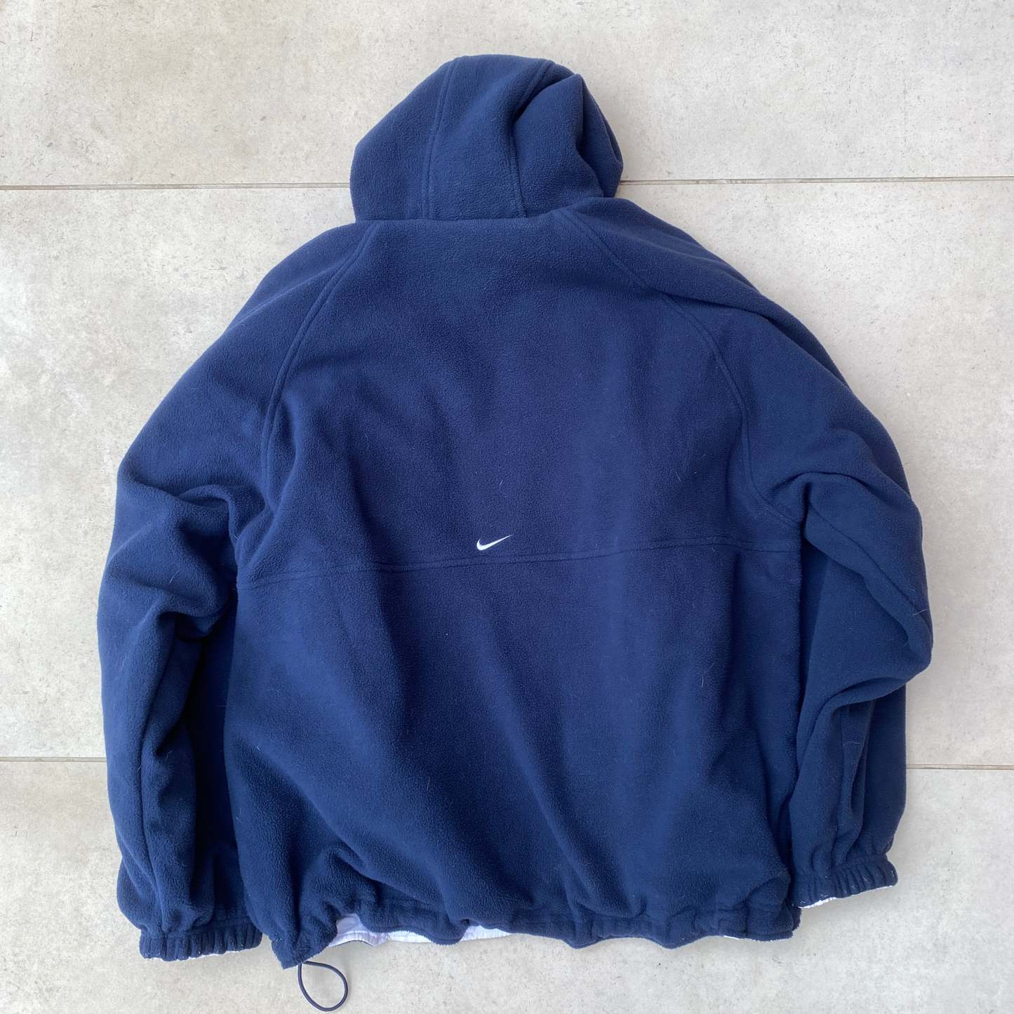 2000'sReversible Sidewinder Fleece Jacket Blue White