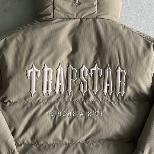 Trapstar Shooters Puffer Jacket Beige