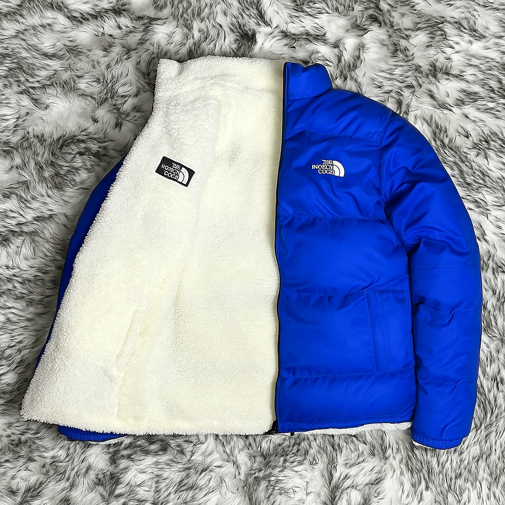 Reversible Puffer Jacket - Two Face.