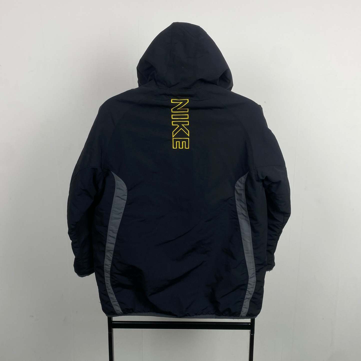 2000'sReversible Fleece Coat Jacket Black