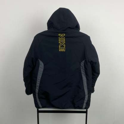 2000'sReversible Fleece Coat Jacket Black