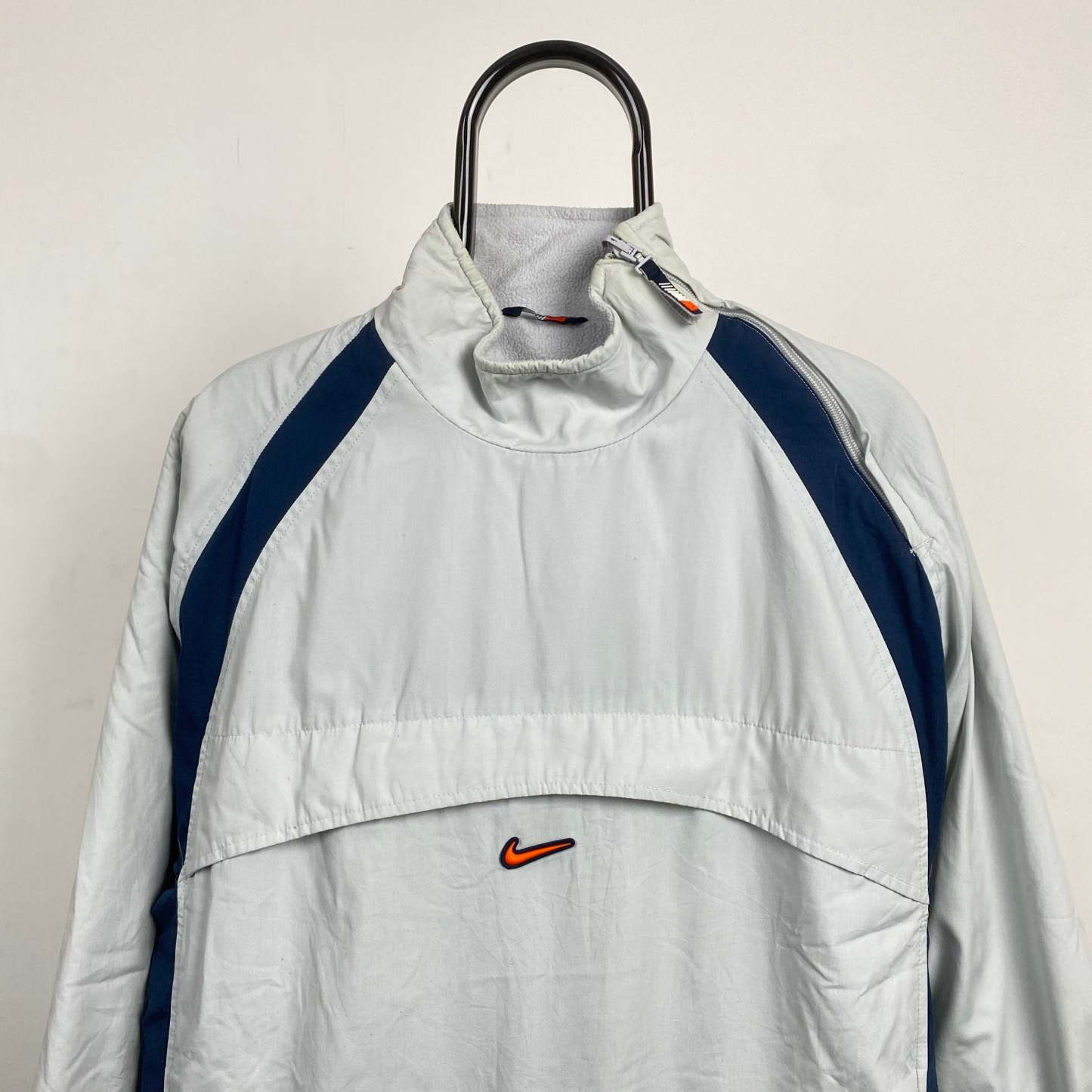 2000'sReversible Side Winder Fleece Jacket Grey