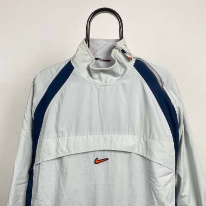 2000'sReversible Side Winder Fleece Jacket Grey