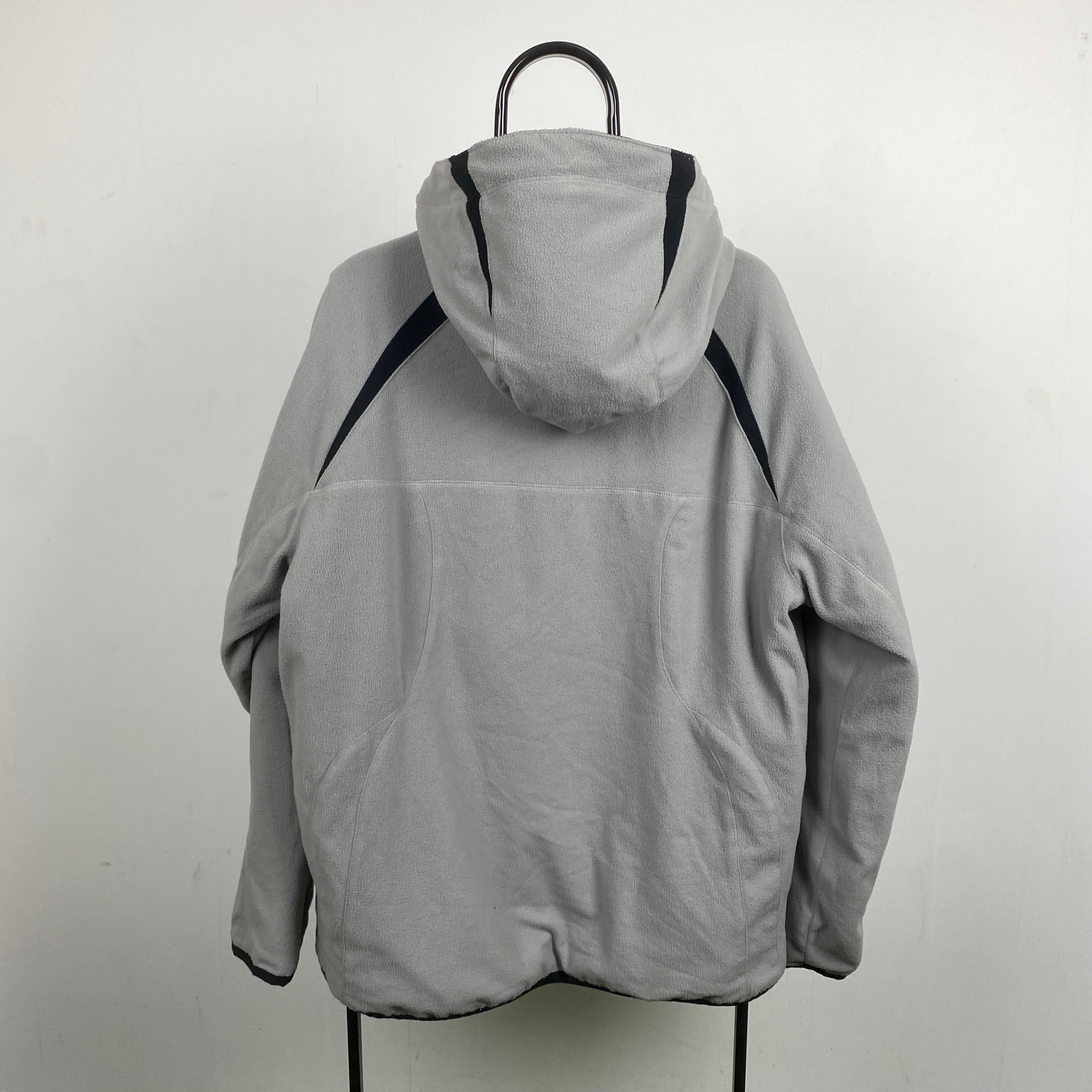 2000'sReversible Fleece Coat Jacket Black