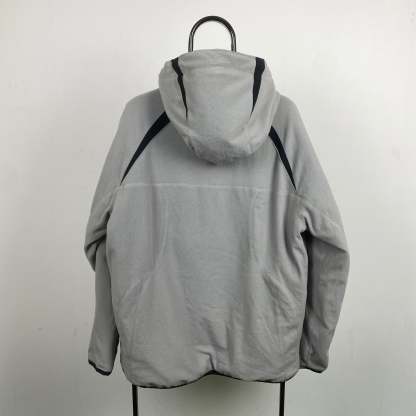 2000'sReversible Fleece Coat Jacket Black