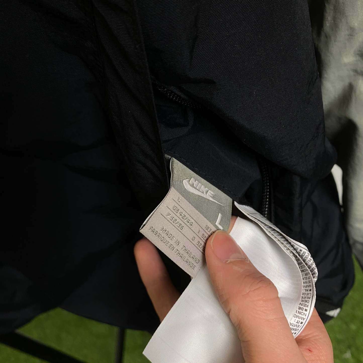 2000'sReversible Fleece Coat Jacket Black