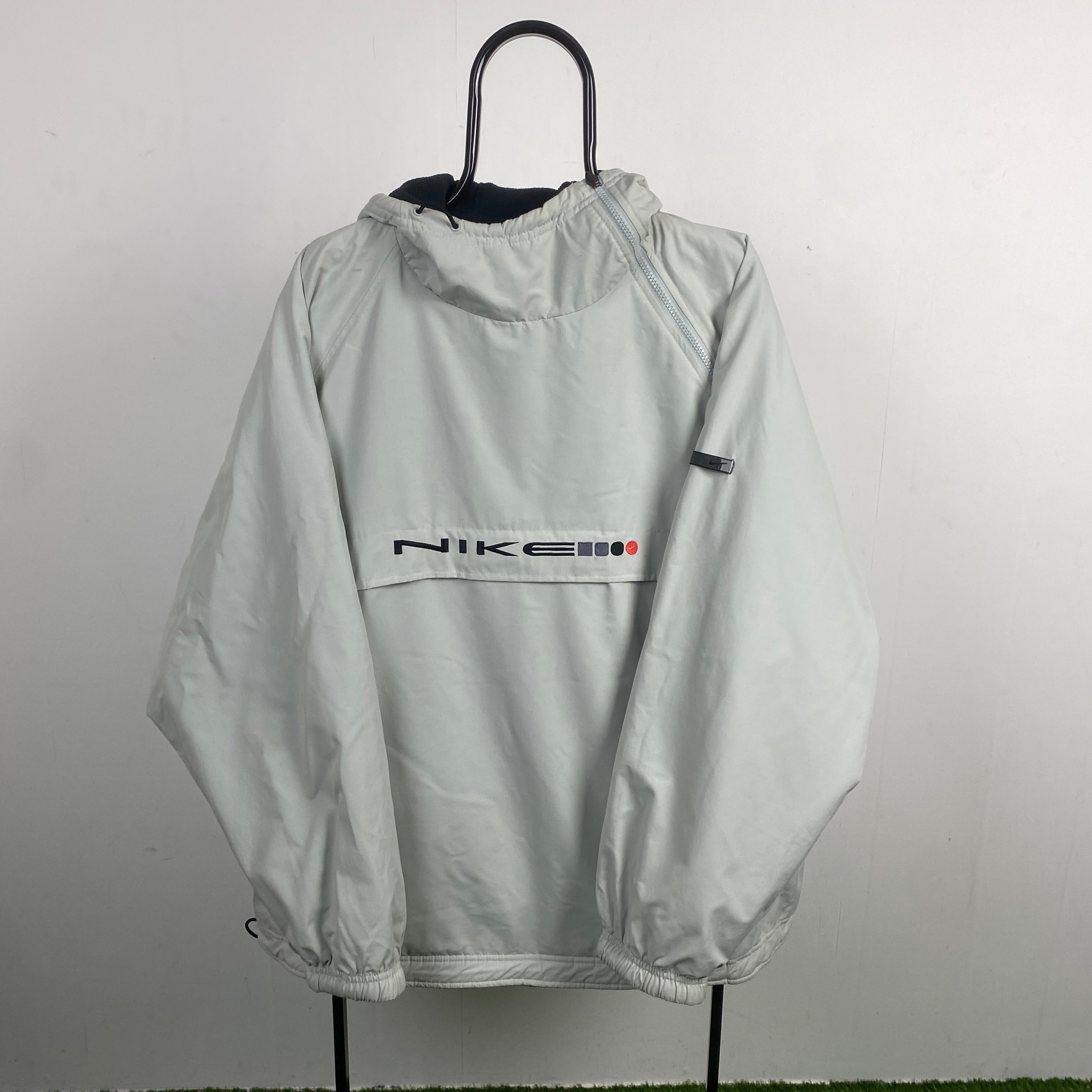 2000'sReversible Side Winder Fleece Coat Jacket Black