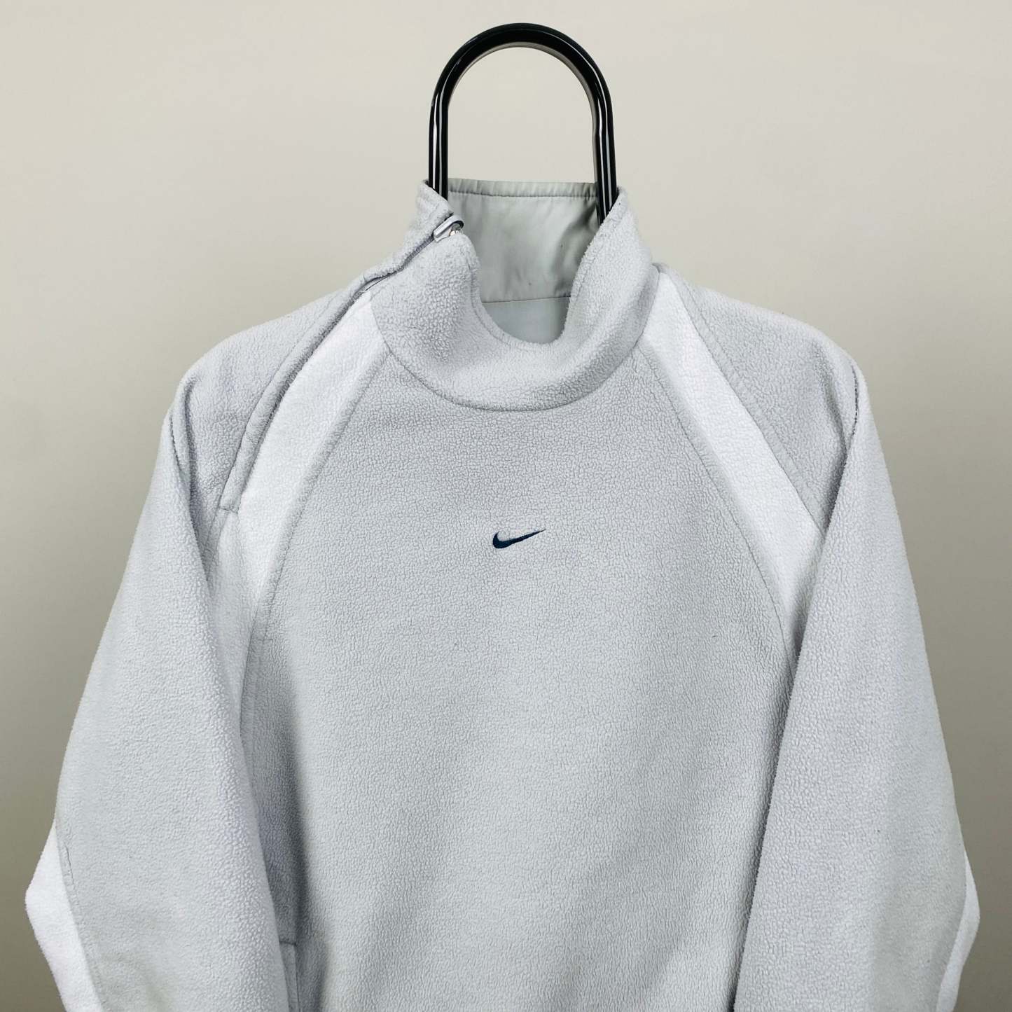 2000'sReversible Sidewinder Fleece Coat Jacket Grey