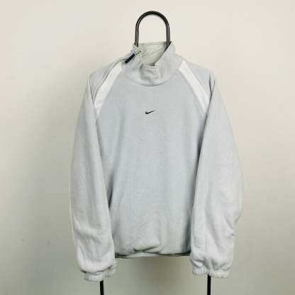 2000'sReversible Side Winder Fleece Jacket Grey
