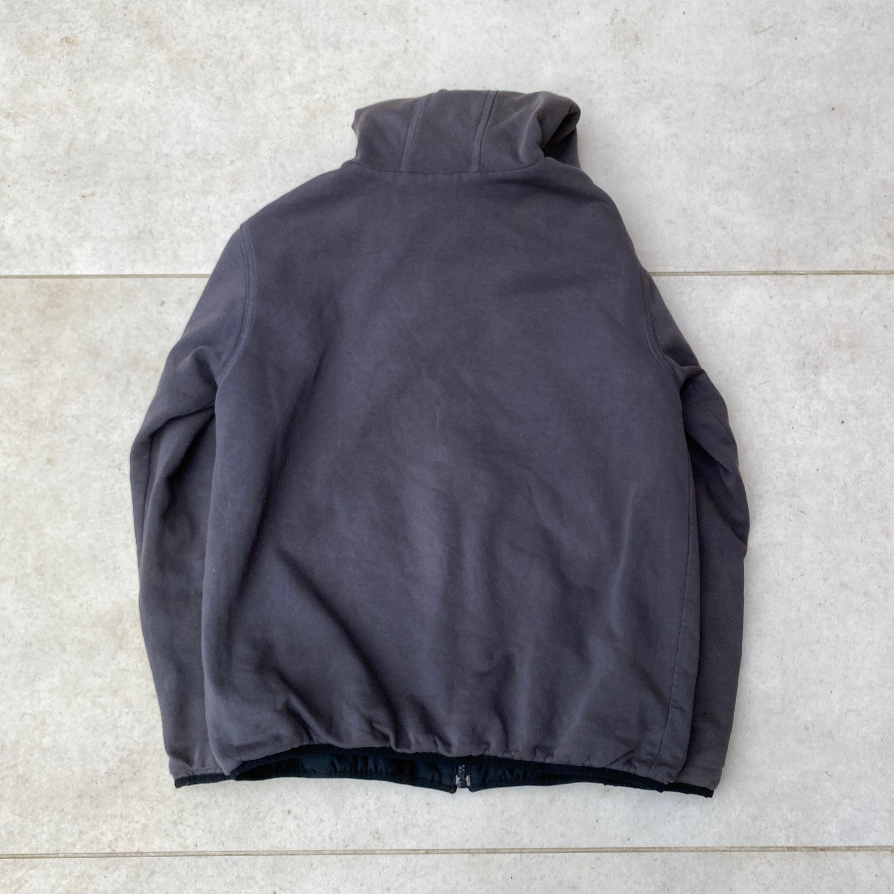 2000'sReversible Fleece Coat Jacket Black