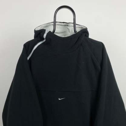 2000'sReversible Side Winder Fleece Coat Jacket Black
