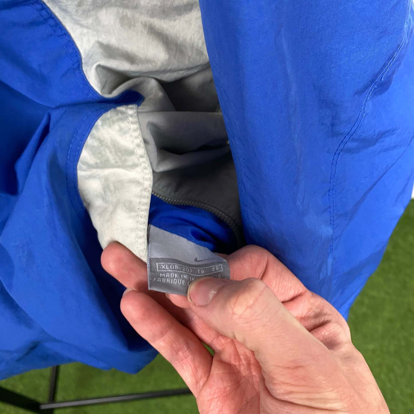 2000'sReversible Fleece Coat Jacket Blue