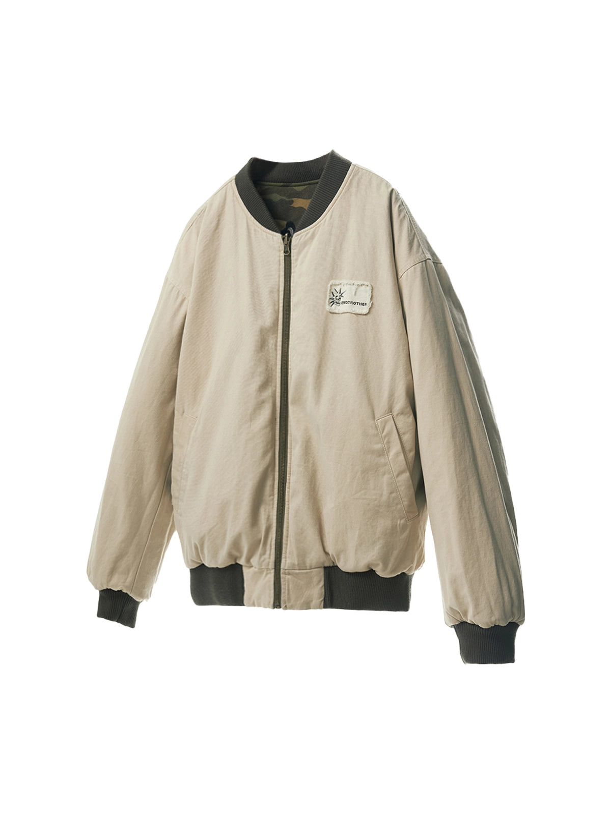 Punk Camo Reversible Cotton Coat