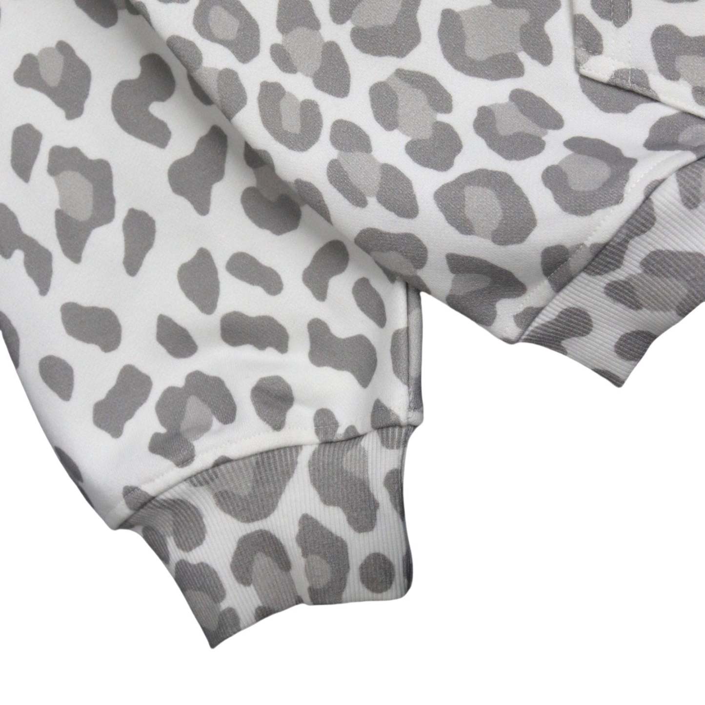 Baggy White Cheetah Jacket