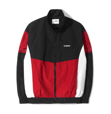 RG Old Track Jacket (Black/Red)